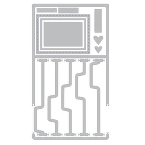 Sizzix Thinlits Set 15/Pkg Snap and Swap by 49 and Market File Folders (666825)