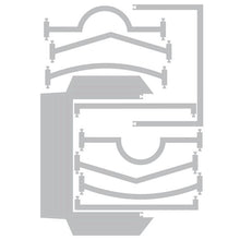 Load image into Gallery viewer, Sizzix Thinlits Set 10/Pkg, Pockets Snap and Swap by 49 and Market (666877)
