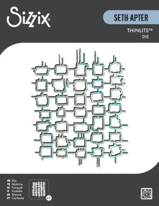 Sizzix Thinlits Die Set 1PK Waffles by Seth Apter (666910)