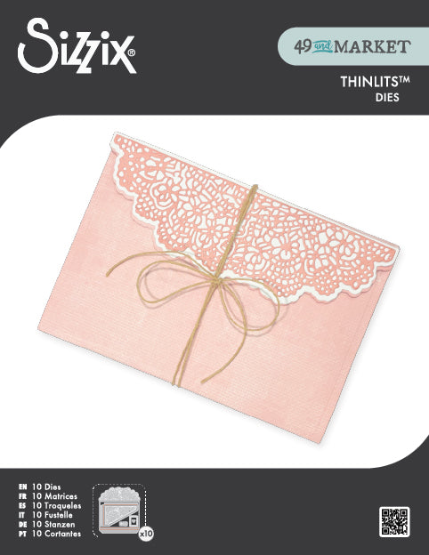 Sizzix - 49 and Market Collection - Laced Folio (667014)