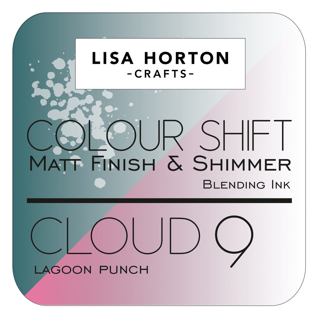 Lisa Horton Crafts Cloud 9 Color Shift Ink Pad Lagoon Punch (LHCIP198)