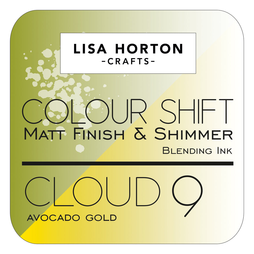 Lisa Horton Crafts Cloud 9 Color Shift Ink Pad Avocado Gold  (LHCIP202)