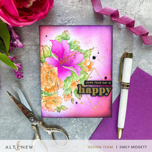 Load image into Gallery viewer, Altenew Bold Bouquet Stamp & Die Set (ALT7683)