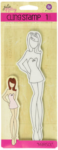 Prima Julie Nutting Doll Stamp - Marisol (911232)