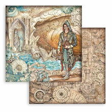Load image into Gallery viewer, Stamperia Sir Vagabond in Fantasy World Collection 12x12 Paper Pack (SBBL148)