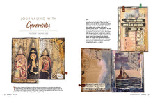 Load image into Gallery viewer, Art Journaling Magazine Spring 2024 April/May/June (AJV16I2)