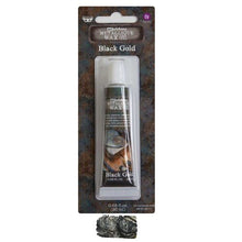Load image into Gallery viewer, Finnabair Art Alchemy Metallique Wax Black Gold (969868)