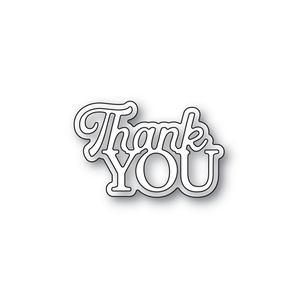 Memory Box - Everyday Sentiments - Thank You die (A108)