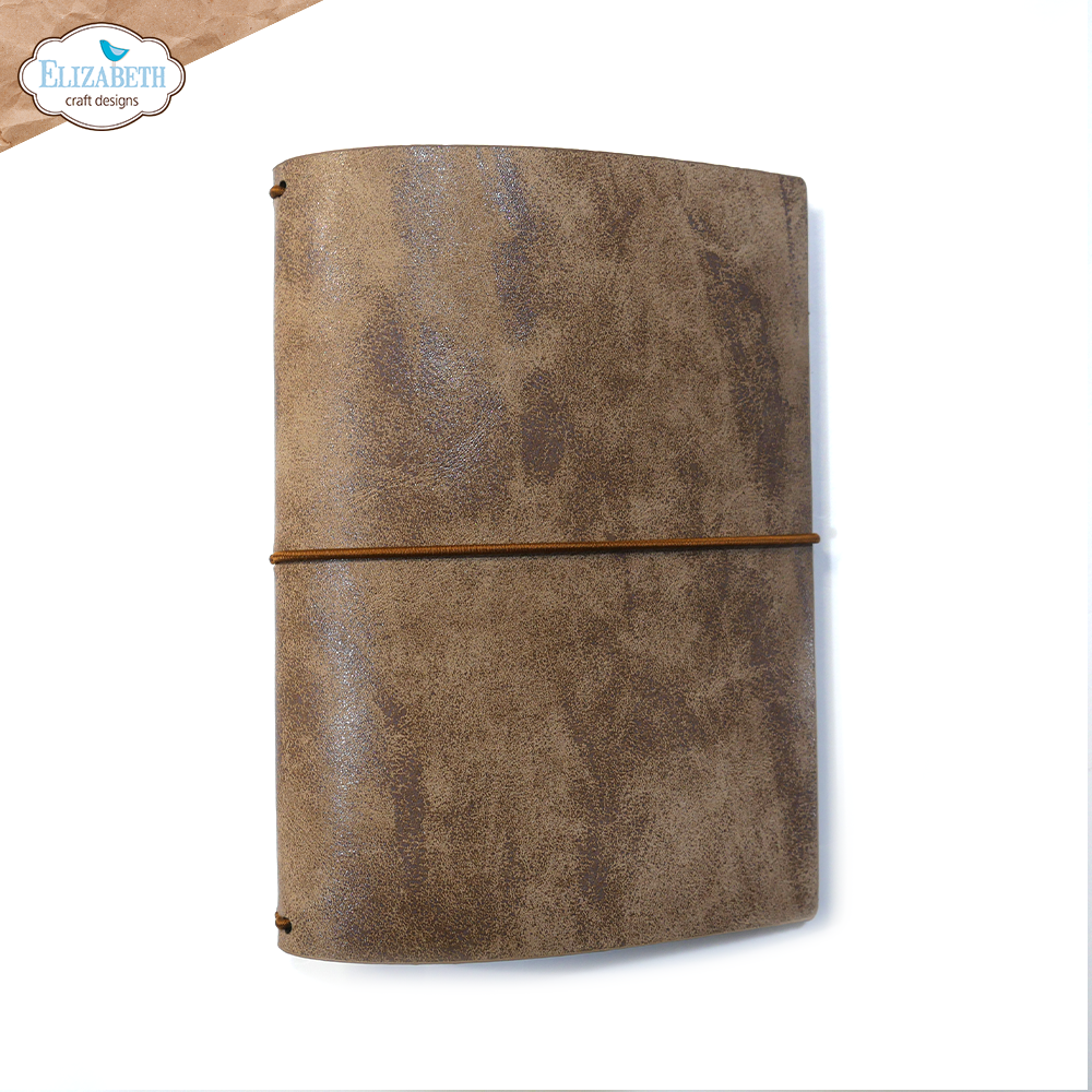 Elizabeth Craft Designs Passport Stonewashed Brown Passport XL (AJ09)