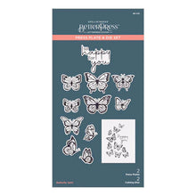 Load image into Gallery viewer, Spellbinders Paper Arts Betterpress Plate & Die Set Butterfly Swirl (BP-031)