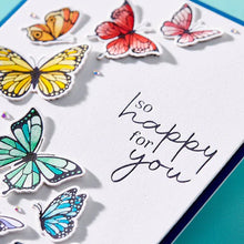 Load image into Gallery viewer, Spellbinders Paper Arts Betterpress Plate & Die Set Butterfly Swirl (BP-031)
