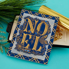 Load image into Gallery viewer, Spellbinders Paper Arts BetterPress Letterpress Press Plate Festive Noel (BP-053)