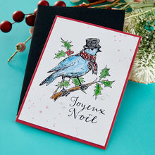 Load image into Gallery viewer, Spellbinders Paper Arts BetterPress Letterpress Press Plate & Die Set Joyeux Noel (BP-055)