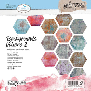 Elizabeth Craft Designs 12x12 Paper Pack Backgrounds Volume 2 (C033)