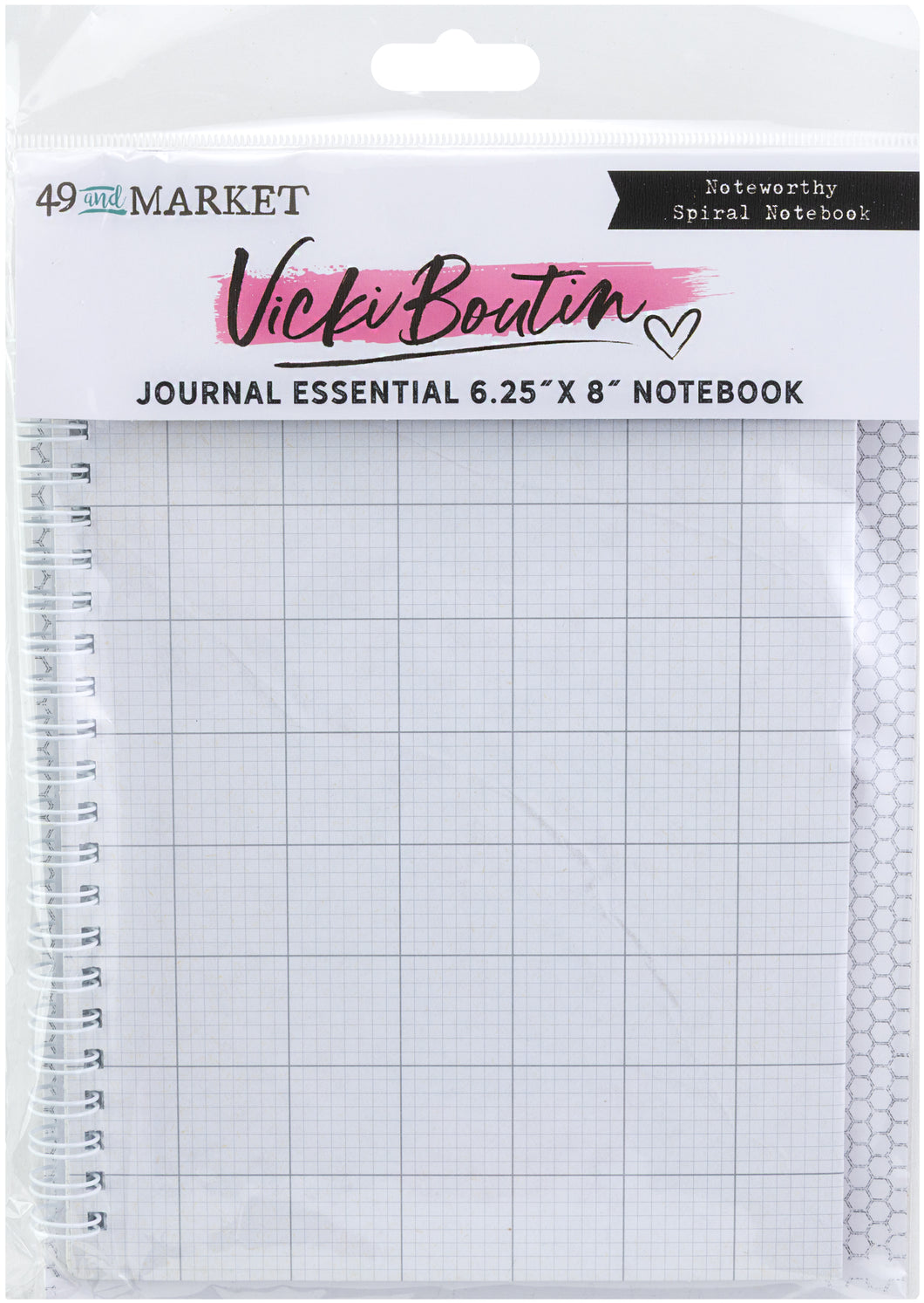 49 and Market Paper Noteworthy Journal Essential Spiral Notebook   (CAA-32796)