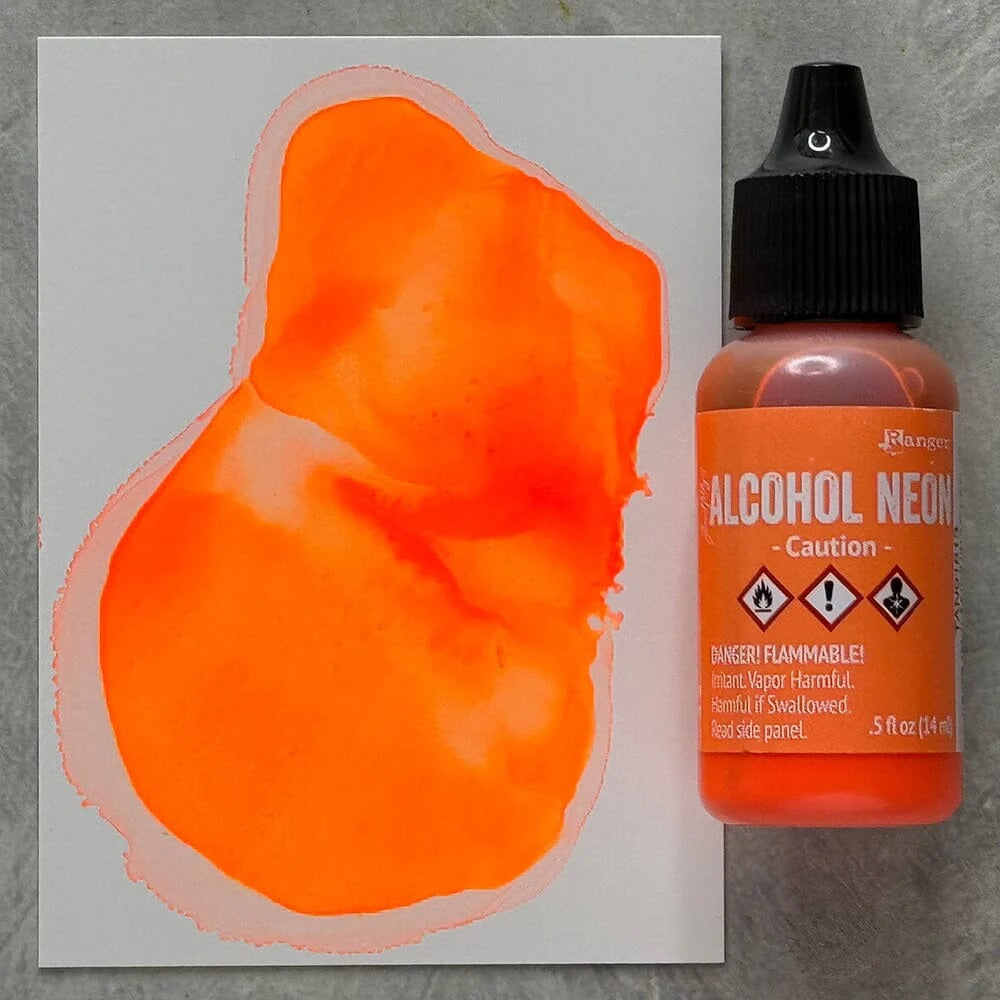 Tim Holtz Alcohol Ink Neon - Caution (TAN91813)