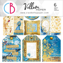 Load image into Gallery viewer, Ciao Bella Indigo Vellum Paper (CBVQ-002)