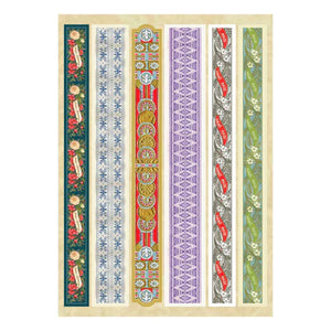 Spellbinders Cathe Holden Flea Market Finds Stationer's Stock Sticker Pack (CH-003)
