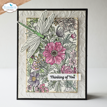 Load image into Gallery viewer, Elizabeth Craft Designs Sunny Days Collection Large Nature Stamp  by Annette Green (CS404)
