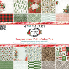 Load image into Gallery viewer, Pre-Order 49 and Market Evergreen Season Collection 12x12 Collection Pack