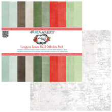 Load image into Gallery viewer, Pre-Order 49 and Market Evergreen Season Collection 12x12 Solid Pack