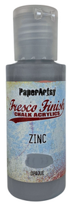 PaperArtsy Fresco Finish Chalk Acrylics Zinc (FF235)
