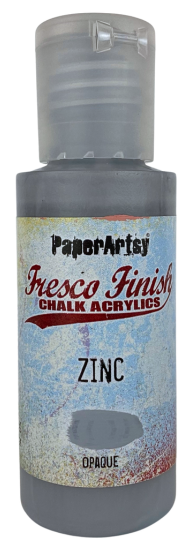 PaperArtsy Fresco Finish Chalk Acrylics Zinc (FF235)