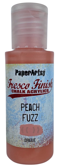 PaperArtsy Fresco Finish Chalk Acrylics Peach Fuzz (FF238)