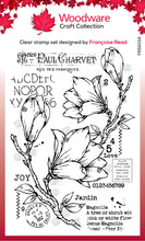 Load image into Gallery viewer, Woodware Craft Collection Clear Stamp Set Spring Magnolia (FRS1034)