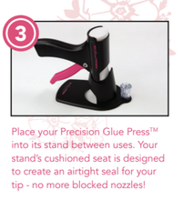 Load image into Gallery viewer, My Sweet Petunia Precision Glue Press