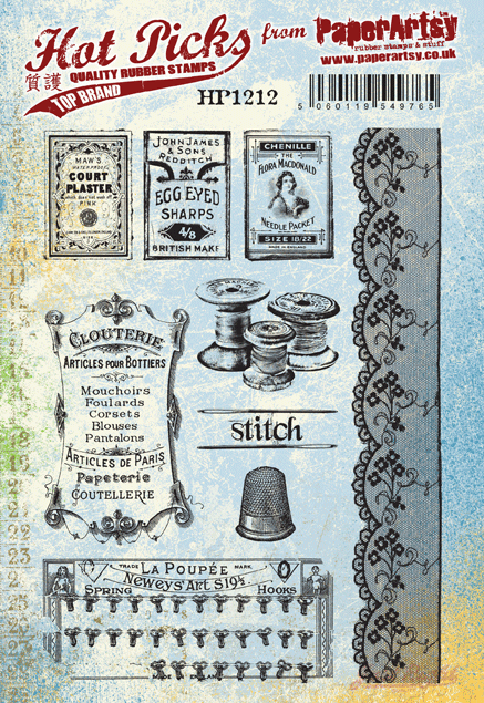 PaperArtsy Stamp Set Hot Picks  (HP1212)
