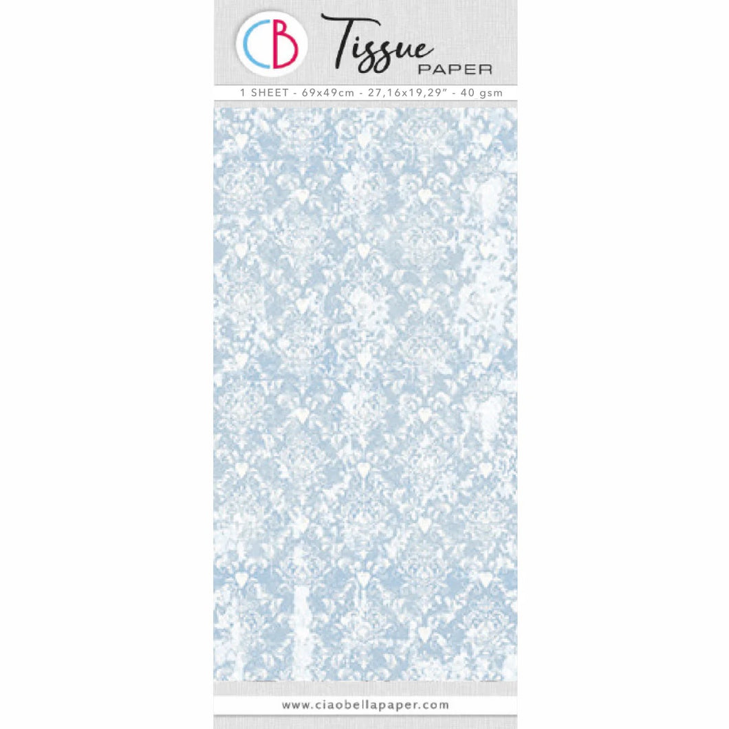 Ciao Bella Tissue Paper- Blue Provence (HT014)