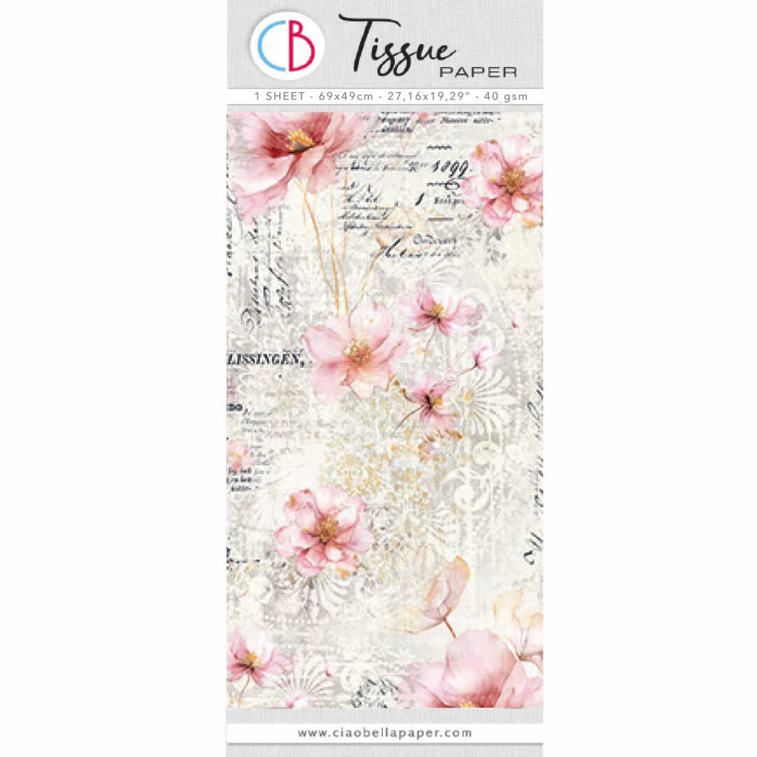 Ciao Bella Tissue Paper- Scent of Flowers (HT023)