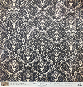 Authentique Glowing Collection 12x12 Scrapbook Paper Diffused (PGL001)