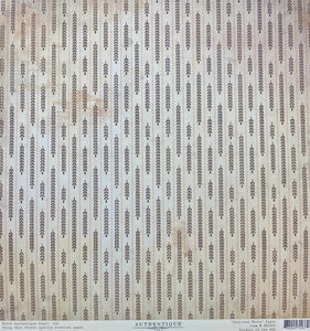 Authentique Gracious Collection 12x12 Scrapbook Paper Gracious Three (GRC003)