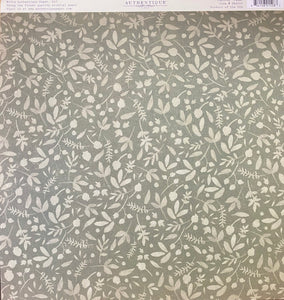 Authentique Grateful Collection 12x12 Scrapbook Paper Copious (GRA056)