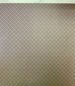 Authentique the Wood Connection 12x12 Scrapbook Paper Cocoa Bean Two (SP0042)