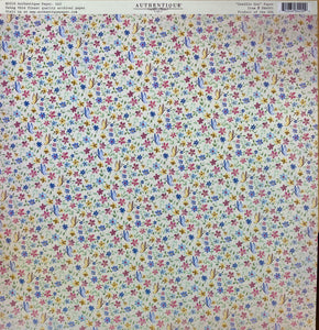 Authentique Swaddle Collection 12x12 Scrapbook Paper Swaddle One (SWA001)
