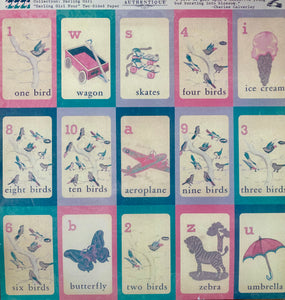 Authentique Darling Collection 12x12 Scrapbook Paper Darling Girl Four (DAG004)
