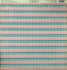 Authentique Darling Collection 12x12 Scrapbook Paper Darling Girl Four (DAG004)