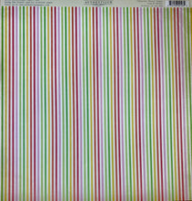 Load image into Gallery viewer, Authentique Cheerful Collection 12x12 Scrapbook Paper Cheerful Three (CFL003)
