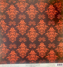 Load image into Gallery viewer, Authentique Glowing Collection 12x12 Scrapbook Paper Afterglow (PGL004)
