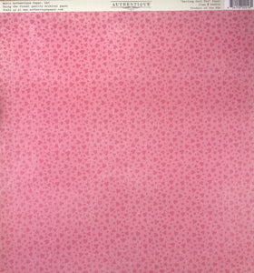 Authentique Darling Girl Collection 12x12 Scrapbook Paper Darling Girl Two (DAG002)