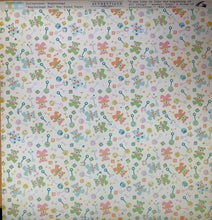 Load image into Gallery viewer, Authentique Beginnings Collection 12x12 Scrapbook Paper Beginnings Two (BEG002)
