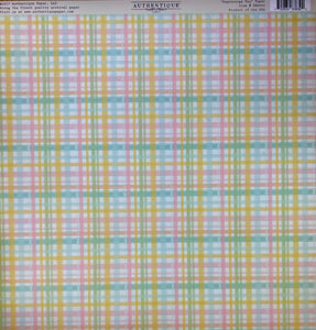 Authentique Beginnings Collection 12x12 Scrapbook Paper Beginnings Two (BEG002)