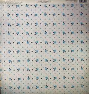 Authentique Glamour Collection 12x12 Scrapbook Paper Glamour Three (GLA003)