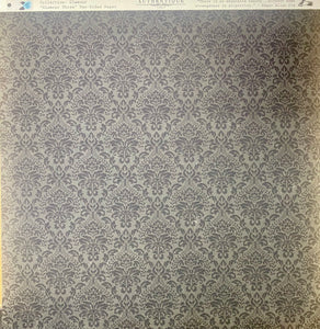 Authentique Glamour Collection 12x12 Scrapbook Paper Glamour Three (GLA003)