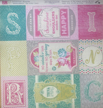 Load image into Gallery viewer, Authentique Flourish Collection 12x12 Scrapbook Paper Flourish Enhancements (FLR006)
