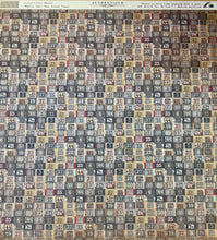 Load image into Gallery viewer, Authentique Manly Collection 12x12 Scrapbook Paper Manly Two (MAN002)
