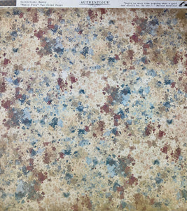 Authentique Manly Collection 12x12 Scrapbook Paper Manly Five (MAN005)